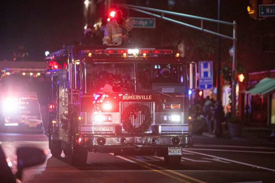 Somerville New Jersey Holiday Parade and First Responders Night in Somerville Somerville Cover