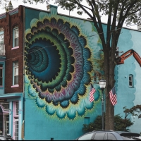 Raymond W Brown Mural Wall