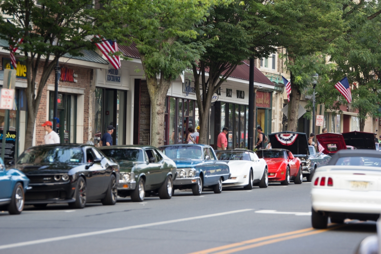 Cruise Night Somerville NJ Classic and Vintage Cars Car Show